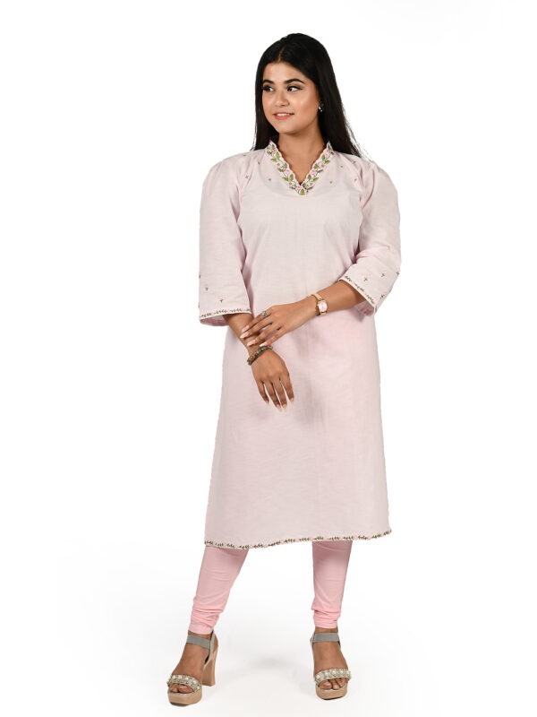 pink kurti