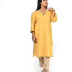 Yellow kurti