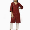 red kurti